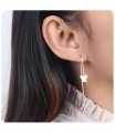 Silver Chain Earring ECD-13